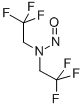 Structure of N-nitrosobis(2,2,2-trifluoroethyl)amine