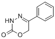 3,6-dihydro-5-phenyl-2H-1,3,4-oxadiazin-2-one结构式