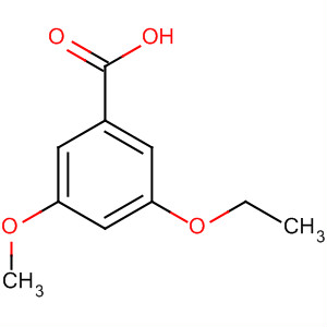 Structure of Benzoic acid, 3-ethoxy-5-methoxy-