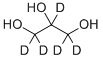 Structure of GLYCEROL-1,1,2,3,3-D5