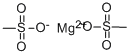 Structure of MAGNESIUM METHANESULFONATE