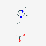 Structure of 1-Ethyl-2,3-dimethylimidazolium methyl c