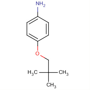Structure of Benzenamine, 4-(2,2-dimethylpropoxy)-