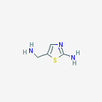 5-THIAZOLEMETHANAMINE,2-AMINO-结构式