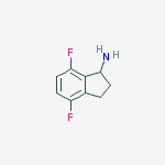 Structure of 4,7-DIFLUORO-INDAN-1-YLAMINE