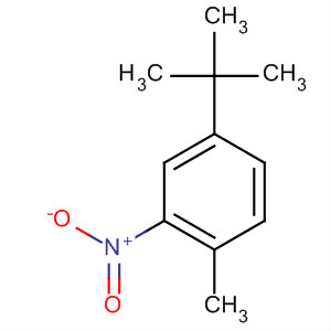 Benzene, 4-(1,1-dimethylethyl)-1-methyl-2-nitro-结构式
