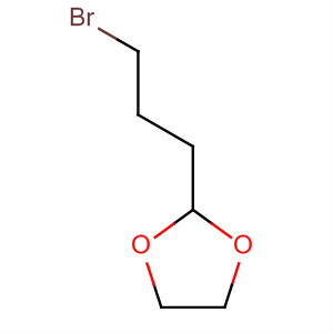 2-(3-溴丙基)-1,3-二氧戊环结构式