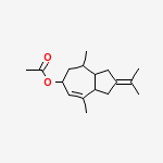 Vetiverol, acetate结构式
