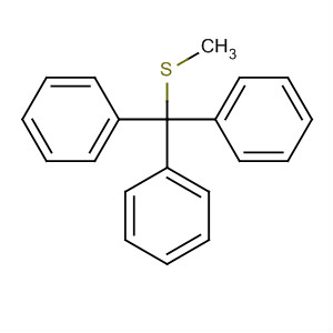 Benzene, 1,1',1''-[(methylthio)methylidyne]tris-结构式