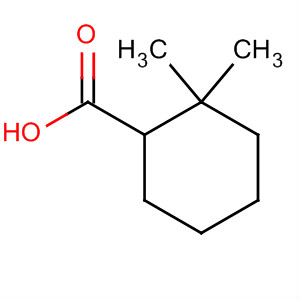 Structure of Cyclohexanecarboxylic acid, 2,2-dimethyl-