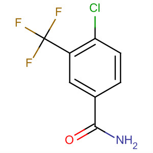 3-(TrifluoroMethyl)-4-chlorobenzaAmide结构式