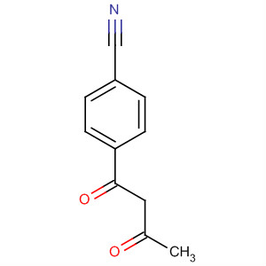 Benzonitrile, 4-(1,3-dioxobutyl)-结构式