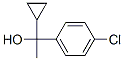 4-chloro-alpha-cyclopropyl-alpha-methylbenzyl alcohol结构式