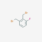 Structure of 1,2-Bis-bromomethyl-3-fluoro-benzene