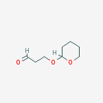 Structure of 3-[(tetrahydro-2H-pyran-2-yl)oxy]Propanal