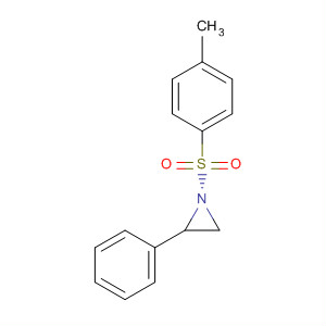 Structure of Aziridine, 1-[(4-methylphenyl)sulfonyl]-2-phenyl-, (R)-