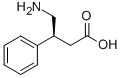 Structure of (S)-4-AMINO-3-PHENYLBUTANOIC ACID