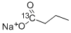 Structure of SODIUM BUTYRATE-1-13C
