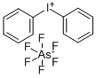 Structure of DIPHENYLIODONIUM HEXAFLUOROARSENATE