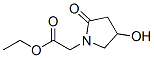Structure of ethyl 4-hydroxy-2-oxopyrrolidine-1-acetate