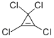 Structure of TETRACHLOROCYCLOPROPENE