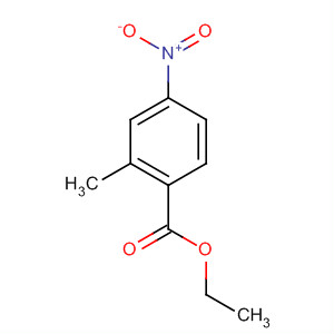 Chemical structure of Benzoic acid, 2-methyl-4-nitro-, ethyl ester