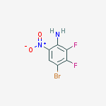 Structure of 4-Bromo-2,3-difluoro-6-nitroaniline