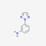 Structure of 3-(2H-1,2,3-Trizazol-2-yl)aniline