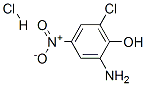 Structure of 2-amino-6-chloro-4-nitrophenol monohydrochloride