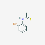 N-(2-bromophenyl)ethanethioamide结构式