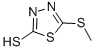 Structure of 5-METHYLTHIO-1,3,4-THIADIAZOLE-2-THIOL
