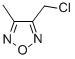 Structure of 3-(chloromethyl)-4-methyl-1,2,5-oxadiazole