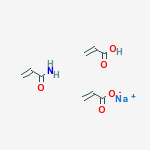 Structure of 2-Propenamide, polymer with 2-propenoic acid and sodium 2-propenoate