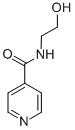 N-(2 - 羟乙基)异烟酰胺结构式