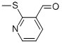 Structure of 2-(METHYLTHIO)NICOTINALDEHYDE