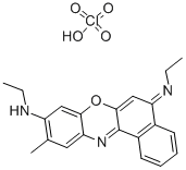 Structure of OXAZINE 170 PERCHLORATE