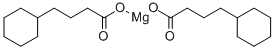 Structure of MAGNESIUM CYCLOHEXANEBUTYRATE