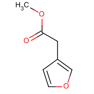 Structure of 3-Furanacetic acid, methyl ester