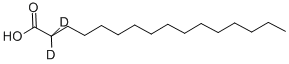 氘代十六烷酸(2,2,-D2)结构式