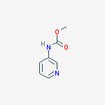Structure of Methyl-3-pyridyl carbamate
