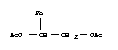 1-苯基-1,2-乙二醇二乙酸盐结构式