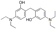 2,2-Methylenebis[5-(diethylamino)phenol]结构式