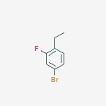Structure of 4-bromo-1-ethyl-2-fluorobenzene