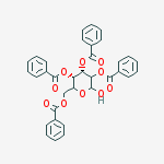 Structure of 2,3,4,6-Tetra-O-benzoyl-D-galactopyranoside