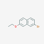 Structure of 2-Bromo-7-ethoxynaphthalene