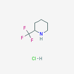 Structure of 2-(trifluoromethyl)Piperidine Hydrochloride