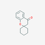 Structure of spiro[3H-chromene-2,1'-cyclohexane]-4-one