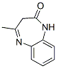 Structure of 1,3-dihydro-4-methyl-2H-1,5-benzodiazepin-2-one