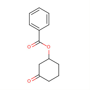Chemical structure of Cyclohexanone, 3-(benzoyloxy)-