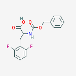 Structure of 2,6-Difluoro-N-Cbz-L-Phenylalanine